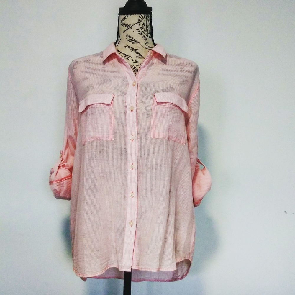 GAP boyfriend fit blouse